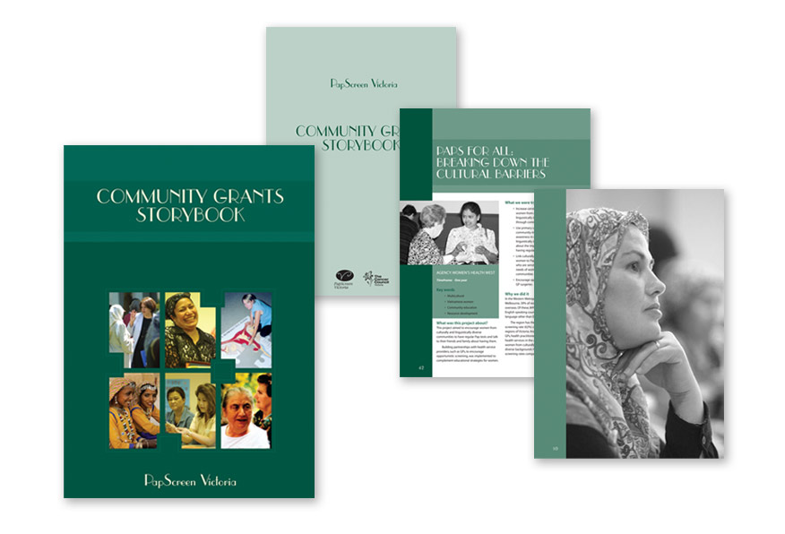 Community Grants Storybook. Education Resource.