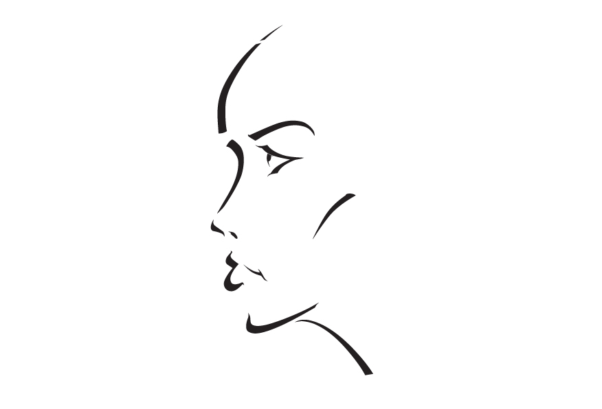 Symbol for womens support organisation. Digital media.
